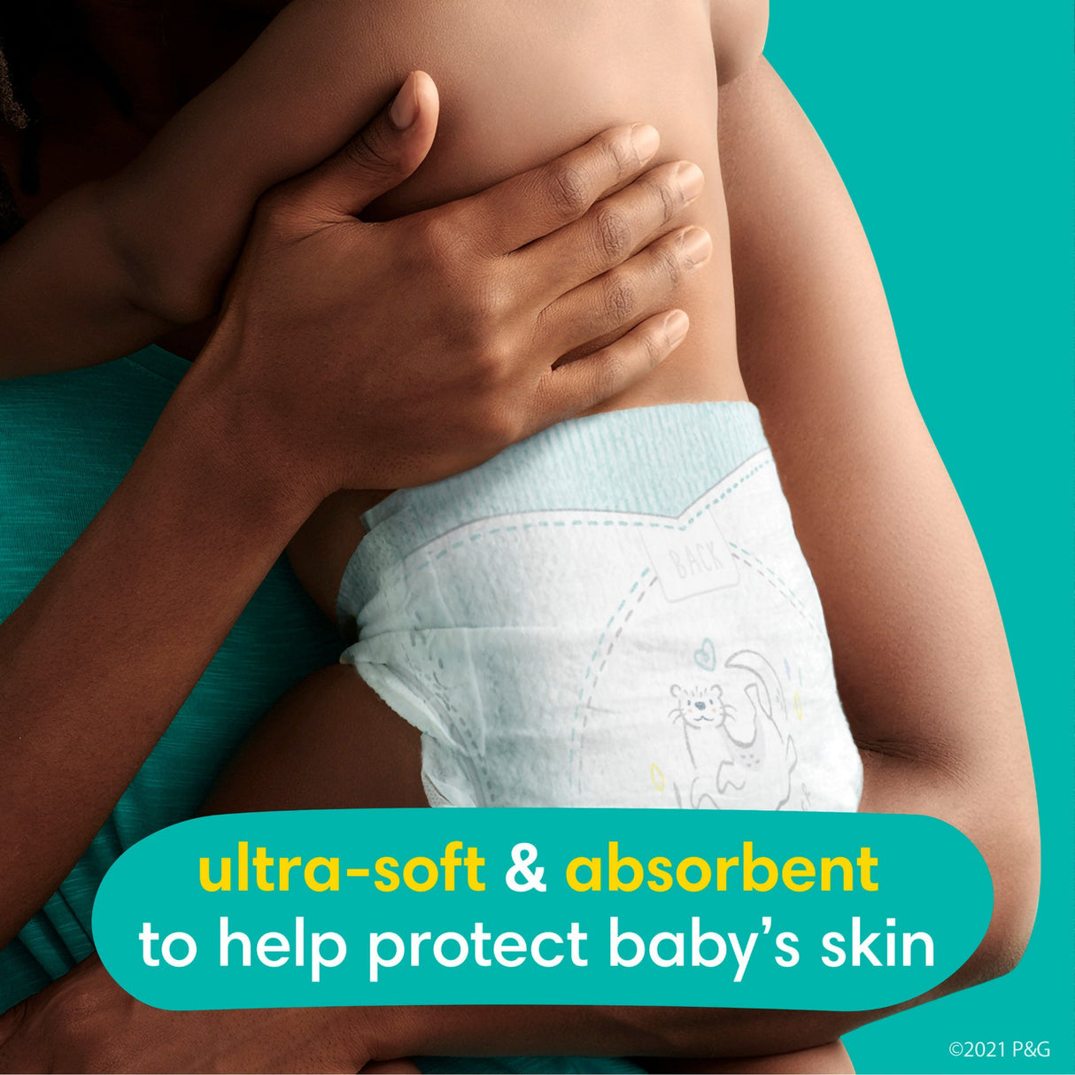 Unisex Baby Diaper Pampers Swaddlers Size 7 Disposable Heavy Absorbency