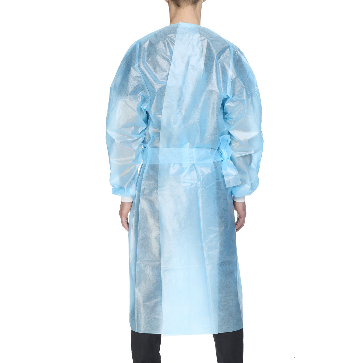 Chemotherapy Procedure Gown McKesson X-Large Blue NonSterile AAMI Level 2 / ASTM D6978 Disposable - BeHope