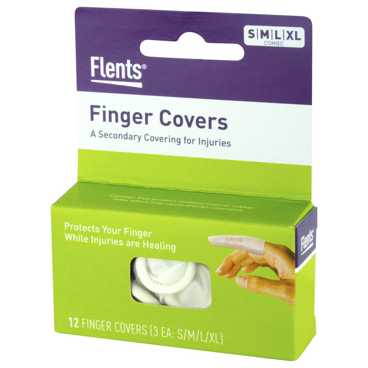 Finger Cot Flents™ Assorted Sizes Powder Free Latex NonSterile - BeHope
