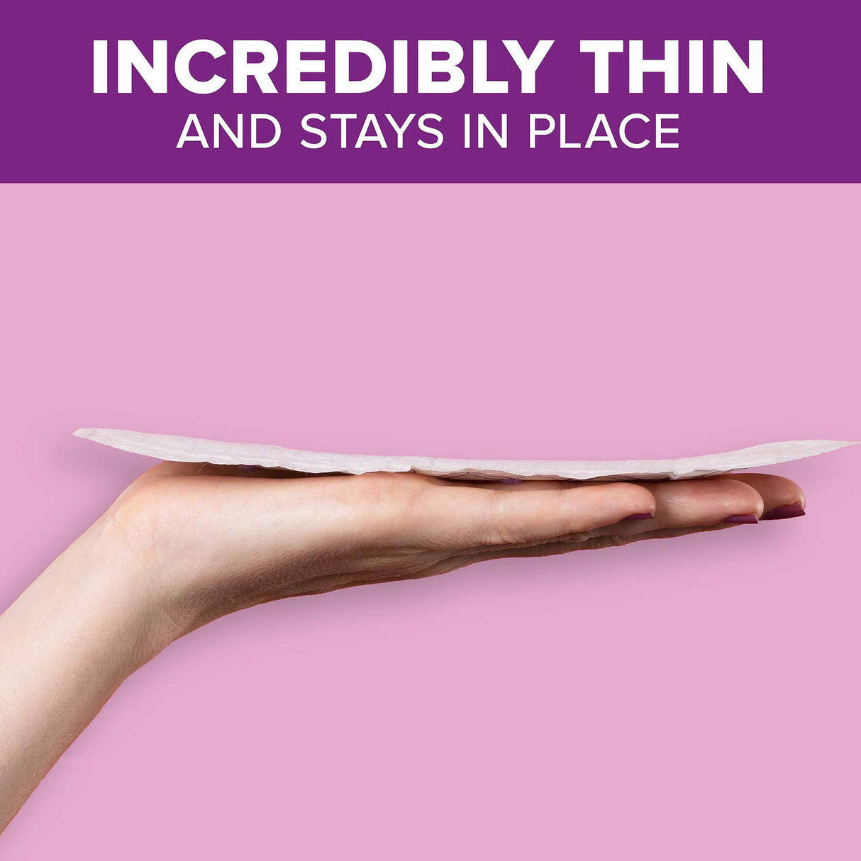 Bladder Control Pad Poise® Fresh Protection™ 8-1/2 Inch Length Light Absorbency Sodium Polyacrylate Core One Size Fits Most - BeHope