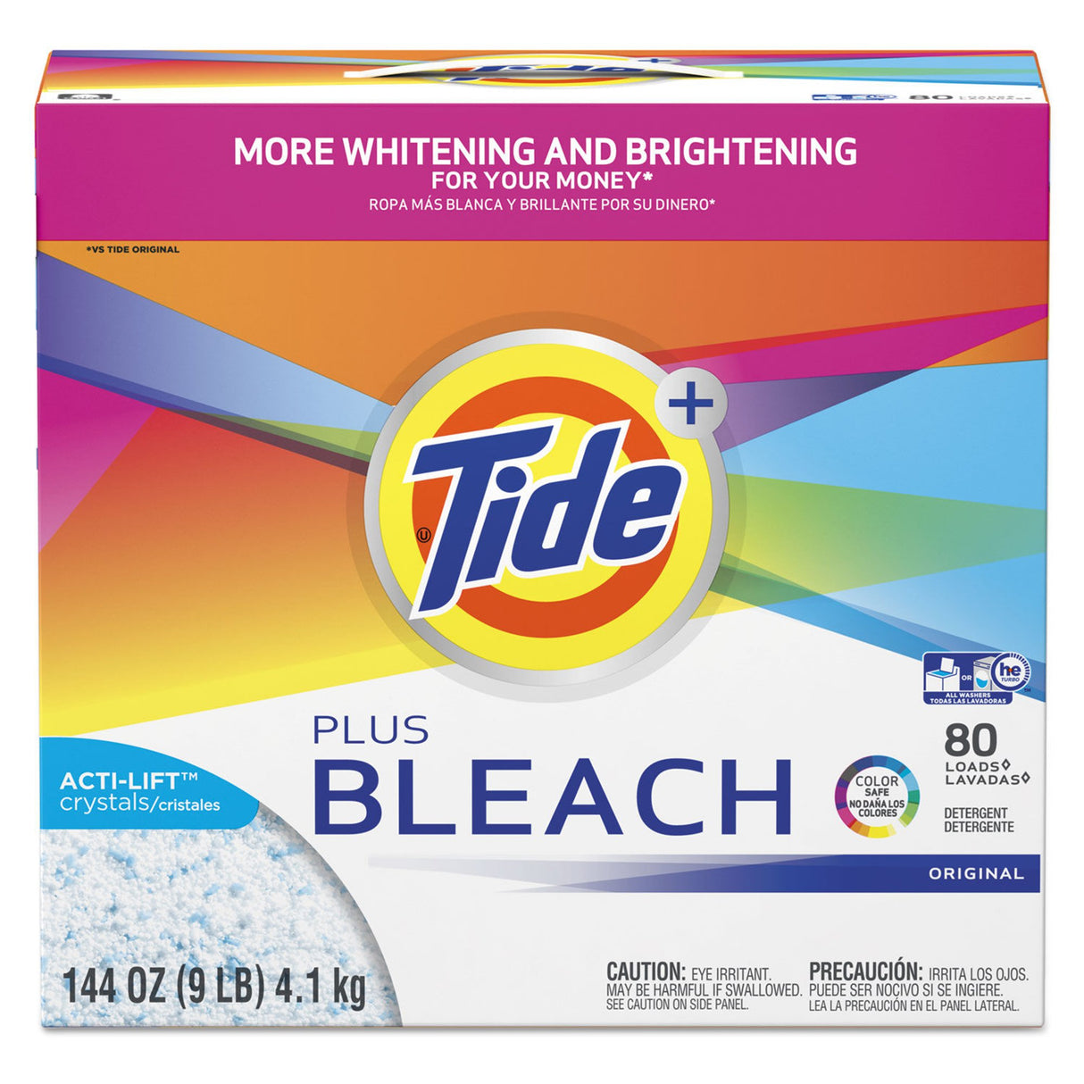 Laundry Detergent Tide® 144 oz. Box Powder Original Scent - BeHope