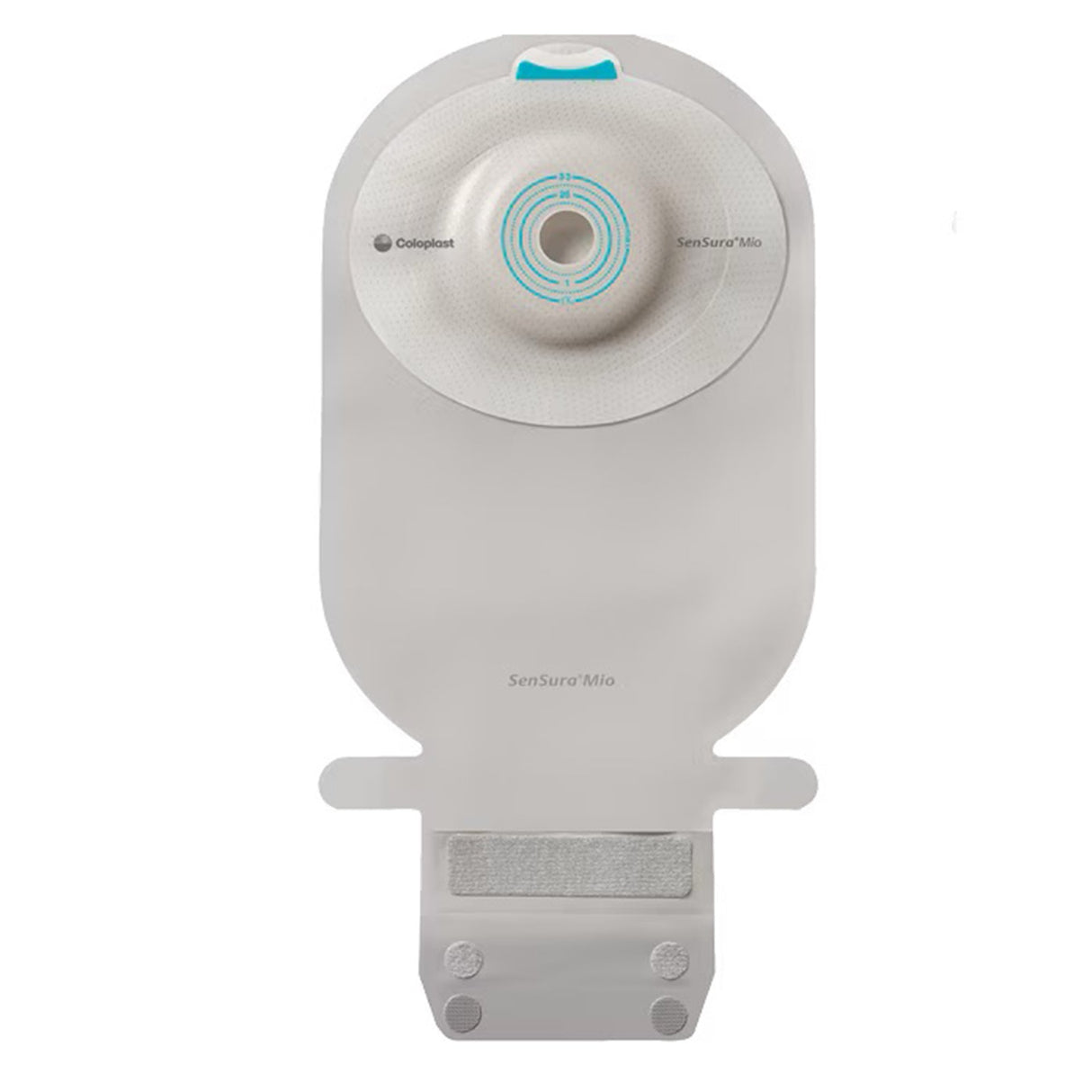 Ostomy Pouch SenSura® Mio Convex One-Piece System 11 Inch Length, Maxi Convex Light, Pre-Cut 13/16 Inch Stoma Drainable - BeHope