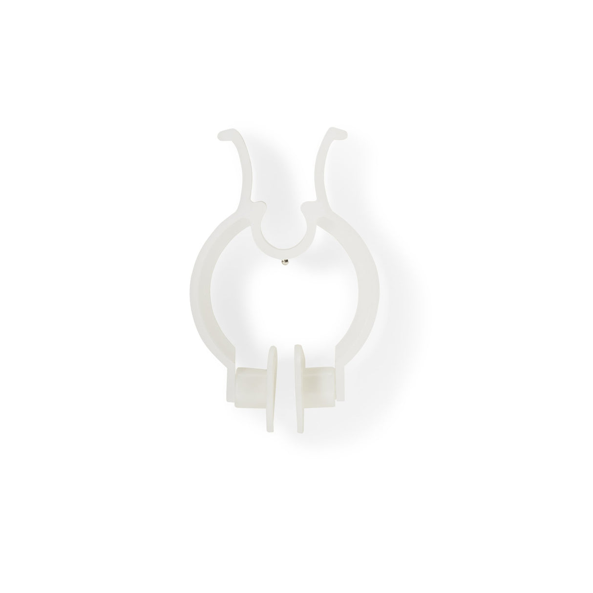 Nose Clip McKesson Rubber, Disposable, White Plastic For Spirometry - BeHope