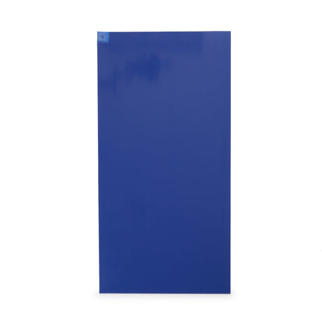 Adhesive Floor Mat Poly Tack 18 x 36 Inch Blue Polyethylene Film - BeHope