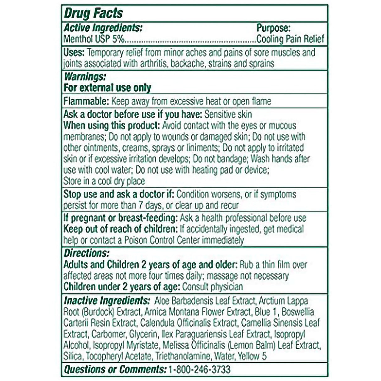 Topical Pain Relief Biofreeze® Professional 5% Strength Menthol Topical Gel 3 oz. - BeHope