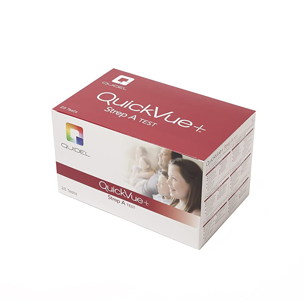Respiratory Test Kit QuickVue+® Strep A Strep A Test 25 Tests CLIA Non-Waived - BeHope
