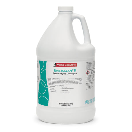 Dual Enzymatic Instrument Detergent Enzyclean® II Liquid Concentrate 1 gal. Jug Spearmint Scent - BeHope
