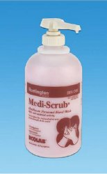 Antimicrobial Soap Medi-Stat™ Liquid 1,000 mL Pump Bottle Floral Scent - BeHope