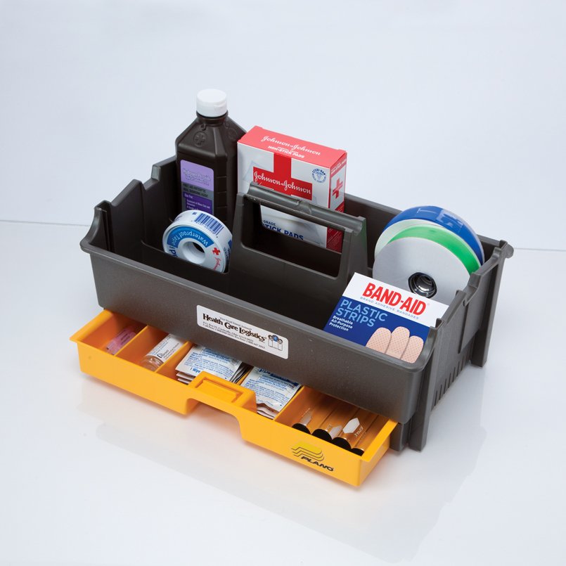 Carry Caddy with Drawer 6.81 X 9.19 X 14.75 Inch HDPE - BeHope