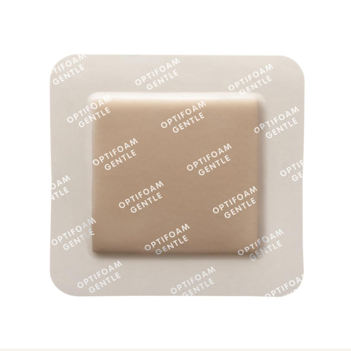 Foam Dressing Optifoam® Gentle 3 X 3 Inch With Border Waterproof Backing Silicone Border Square Sterile - BeHope