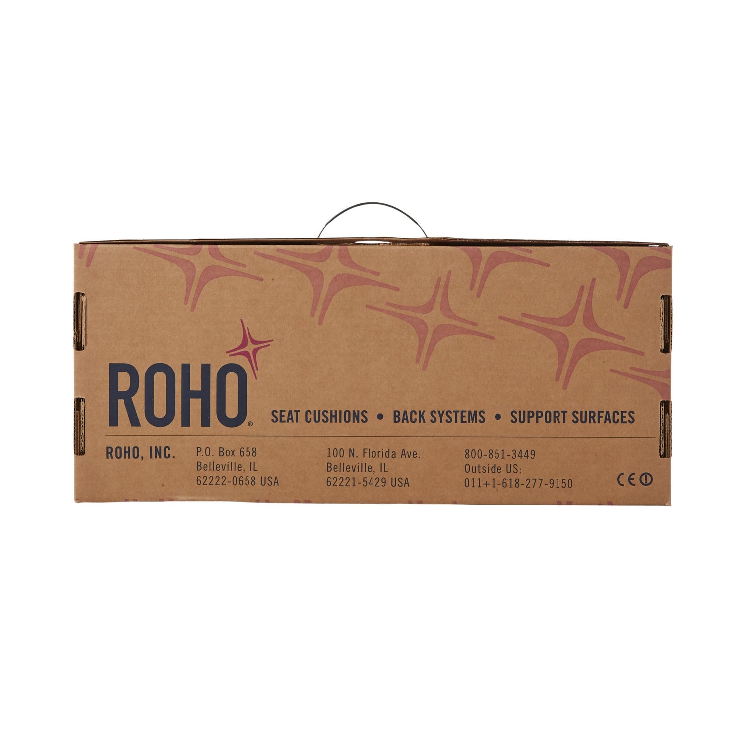 Seat Cushion ROHO® Mosaic® 18 W X 18 L X 3 D Inch PVC Air Cells - BeHope