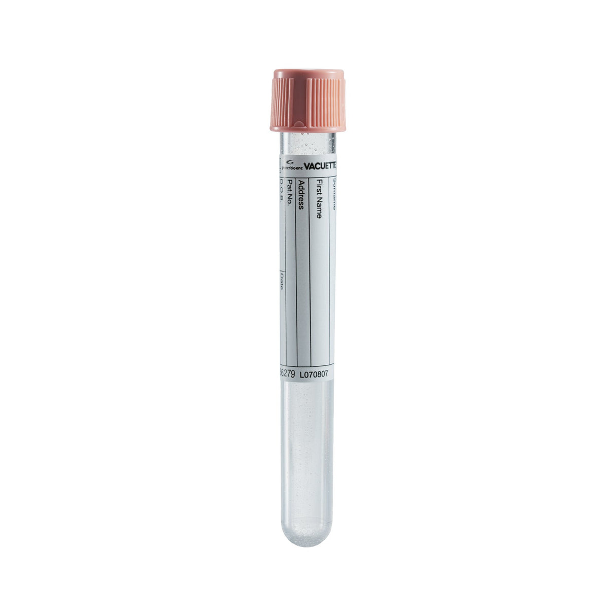 VACUETTE Venous Blood Collection Tube K2 EDTA Additive 6 mL Pull Cap Polyethylene Terephthalate (PET) Tube - BeHope