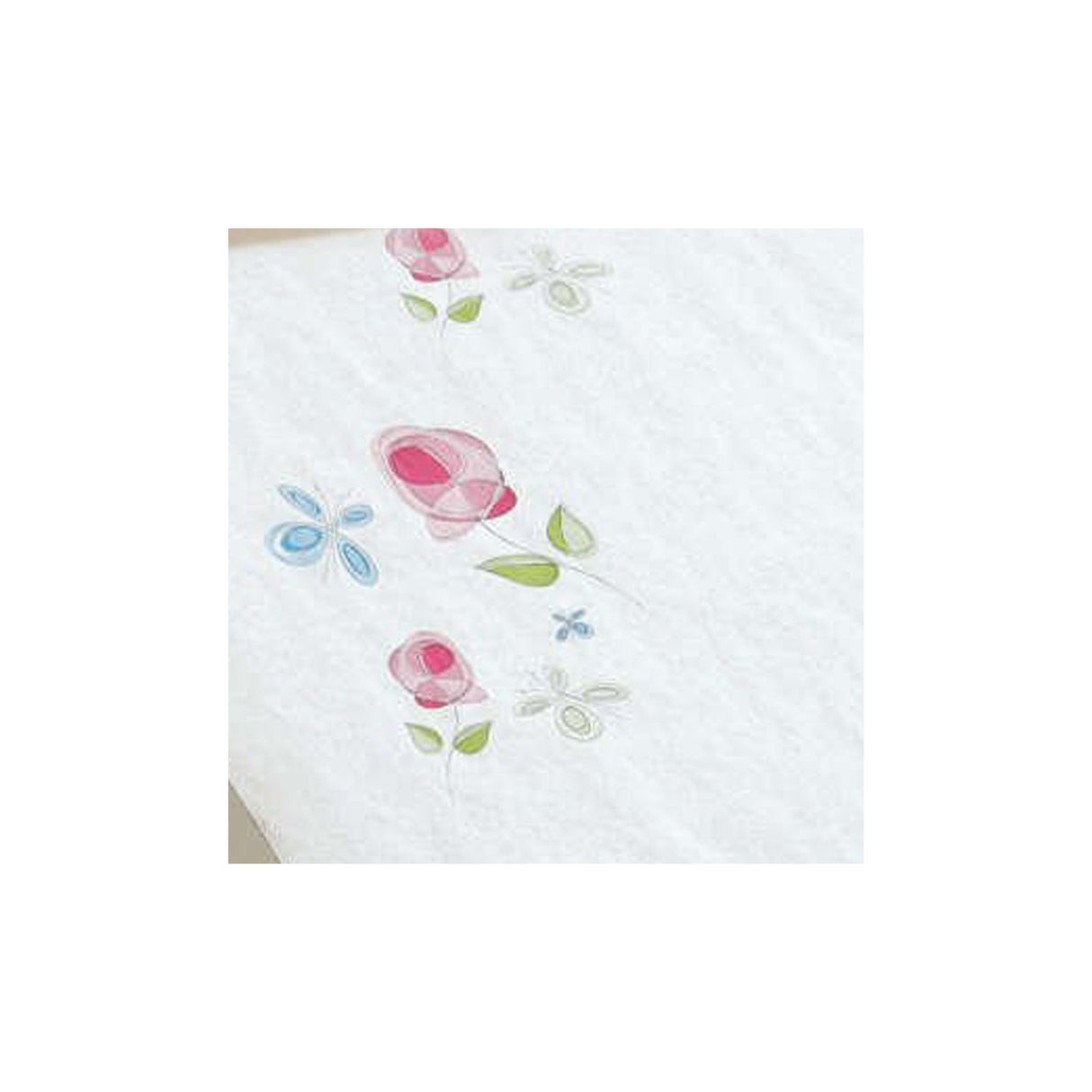 Table Paper Rose Garden® 21 Inch Width 225 Foot Length Print (Roses) Smooth - BeHope