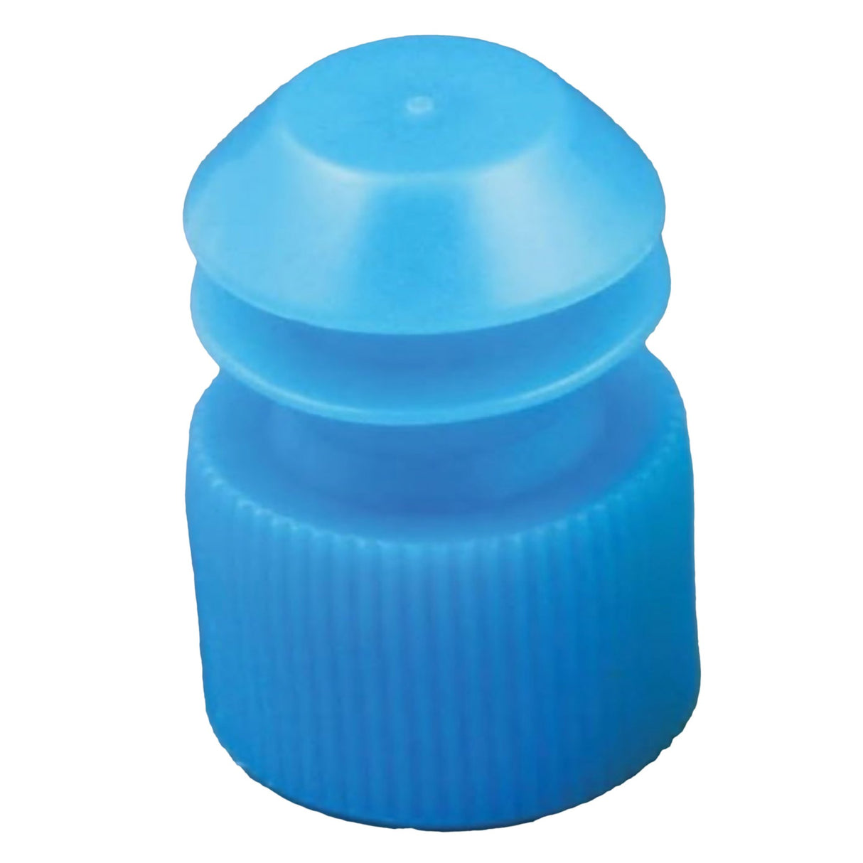 McKesson Tube Closure Polyethylene Flanged Plug Cap Blue 16 mm For Use with 16 mm Blood Drawing Tubes, Glass Test Tubes, Plastic Culture Tubes NonSterile - BeHope