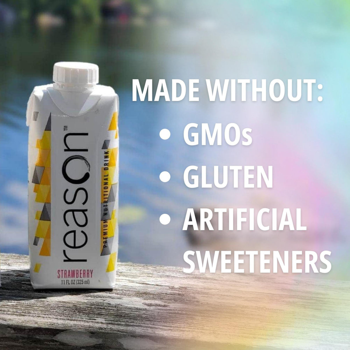 Oral Supplement Reason™ Chocolate Flavor Liquid 11 oz. Reclosable Carton - BeHope