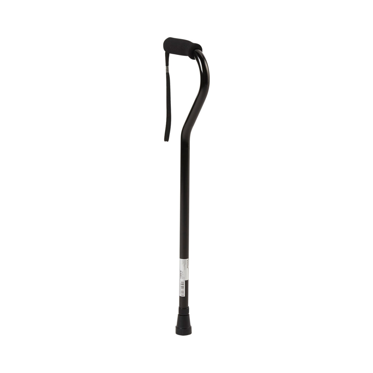 Offset Cane McKesson Aluminum 30 to 39 Inch Height Black - BeHope