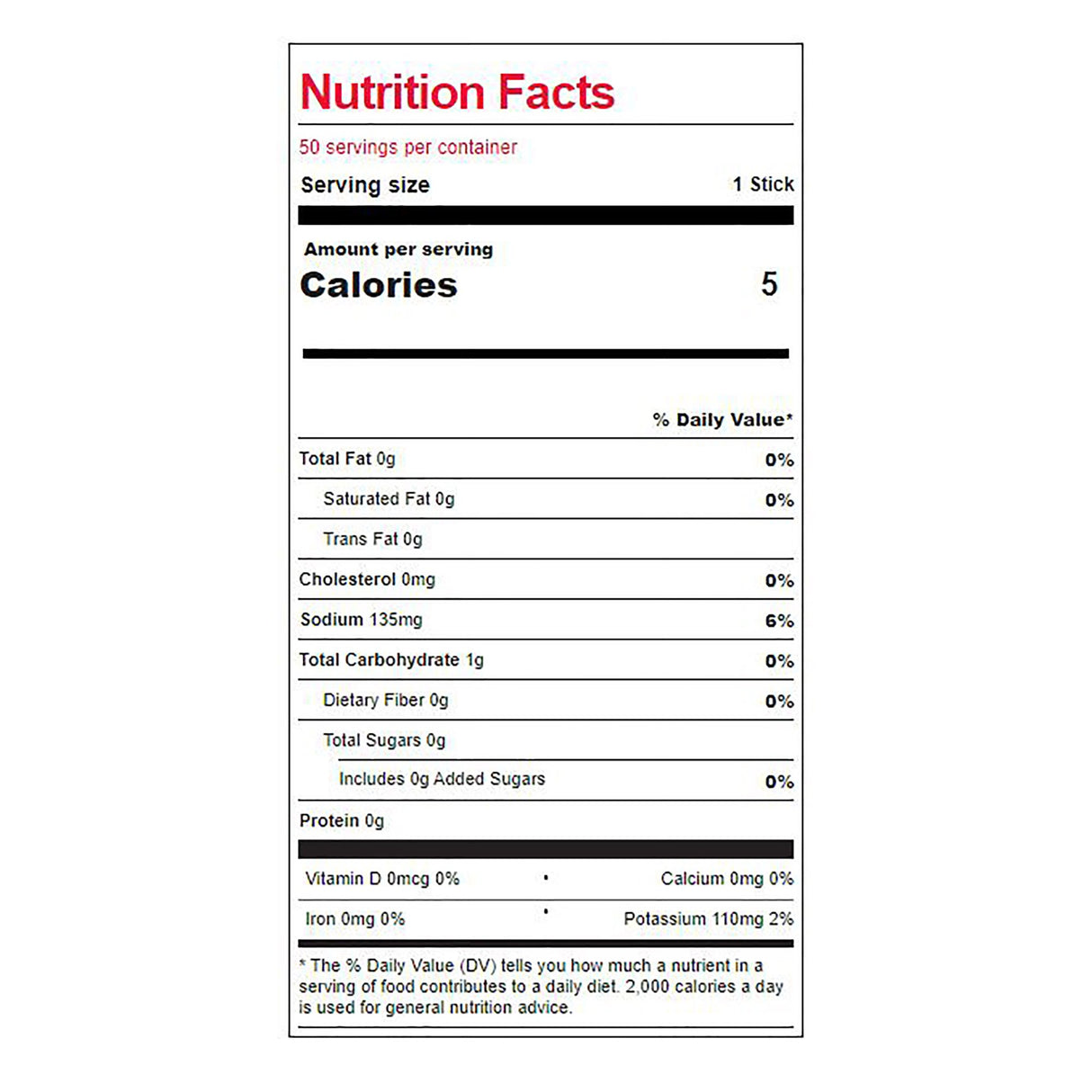 Oral Electrolyte Solution Sqwincher® Quik Stik® Zero Fruit Punch Flavor 0.11 oz. Electrolyte - BeHope