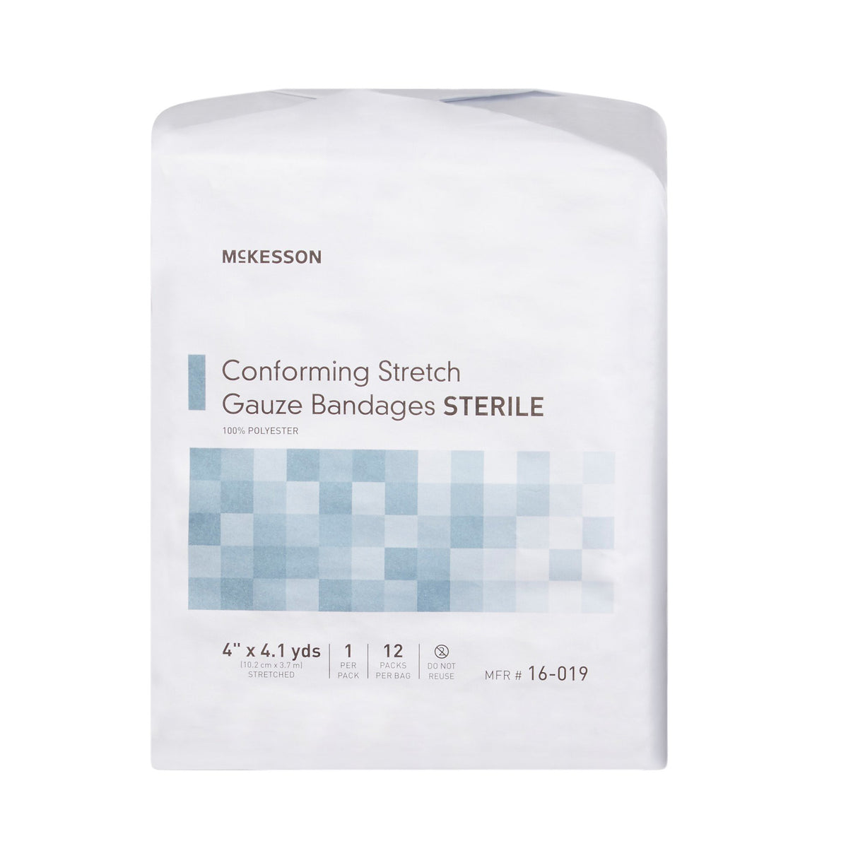 Conforming Bandage McKesson 4 Inch X 4-1/10 Yard Sterile 1 per Pack - BeHope