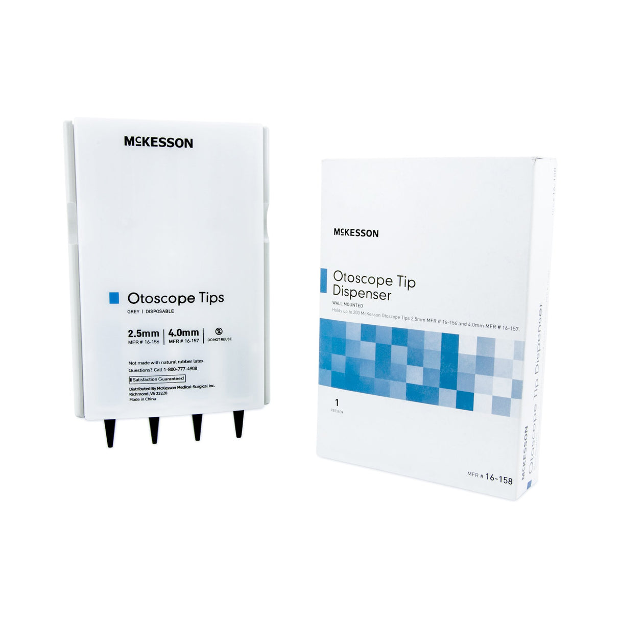 Specula Dispenser McKesson White Plastic Wall Mount - BeHope