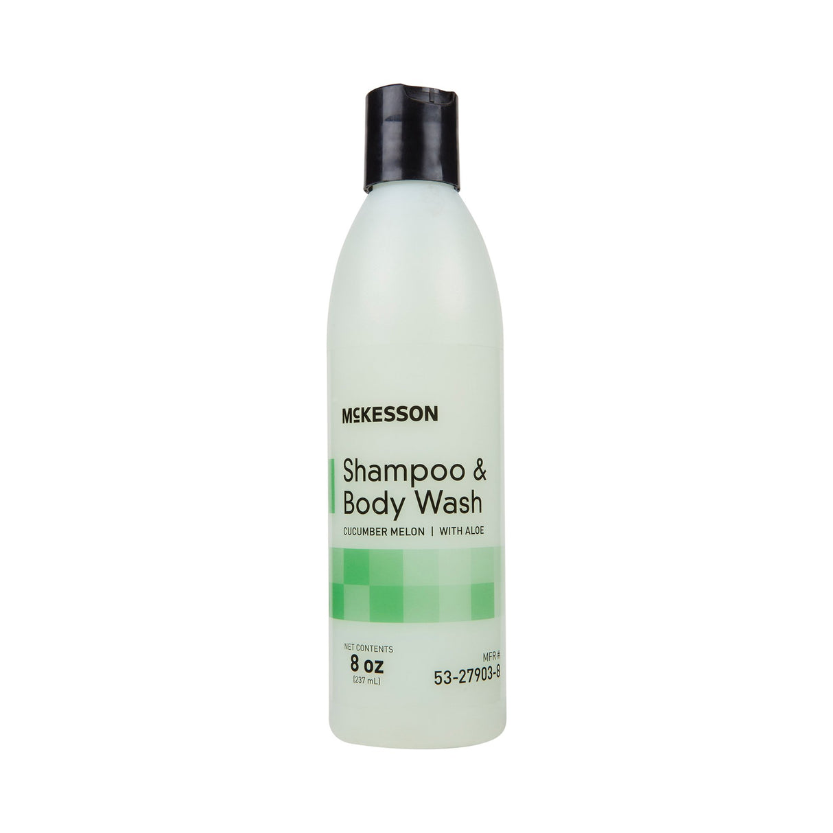 Shampoo and Body Wash McKesson 8 oz. Flip Top Bottle Cucumber Melon Scent - BeHope