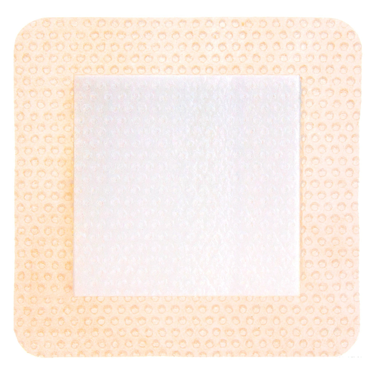Foam Dressing ComfortFoam™ Border 4 X 4 Inch With Border Waterproof Backing Silicone Adhesive Square Sterile - BeHope
