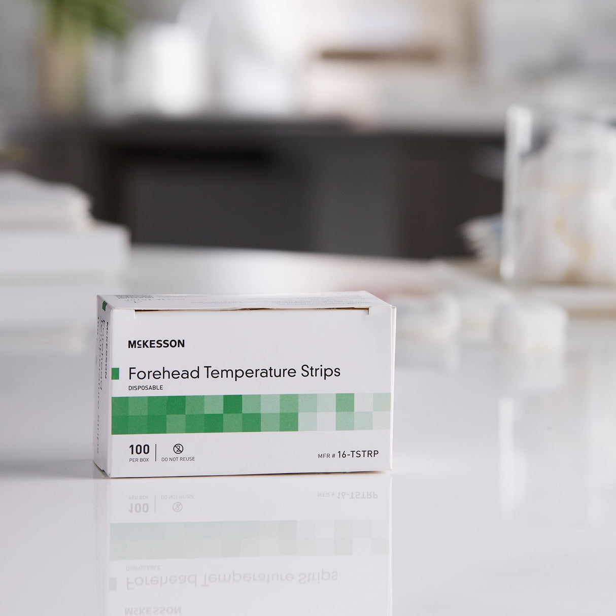 Single Patient Skin Thermometer McKesson 94 to 104° F Line Indicator Display - BeHope