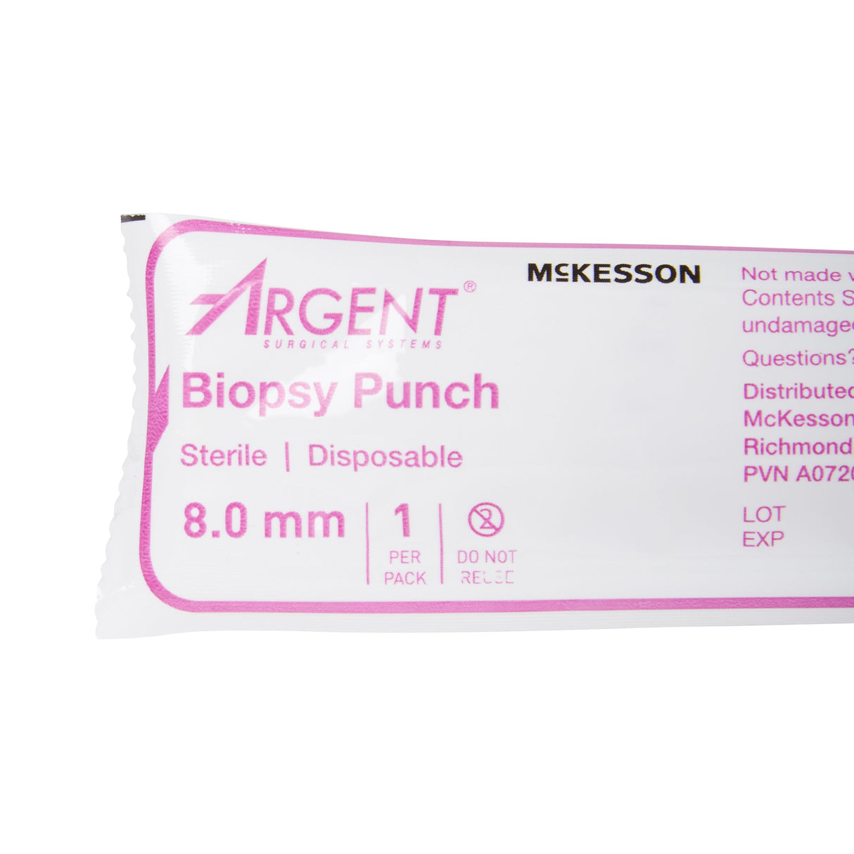 Biopsy Punch McKesson Argent™ Dermal 8 mm - BeHope