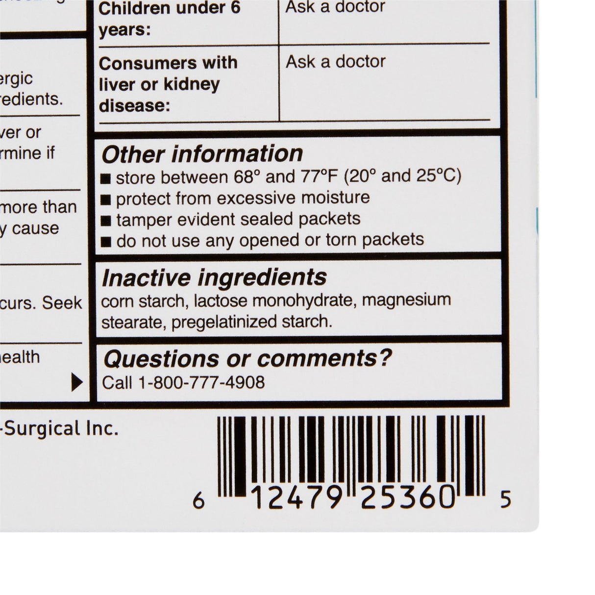 Allergy Relief McKesson 10 mg Strength Tablet 1 per Packet - BeHope