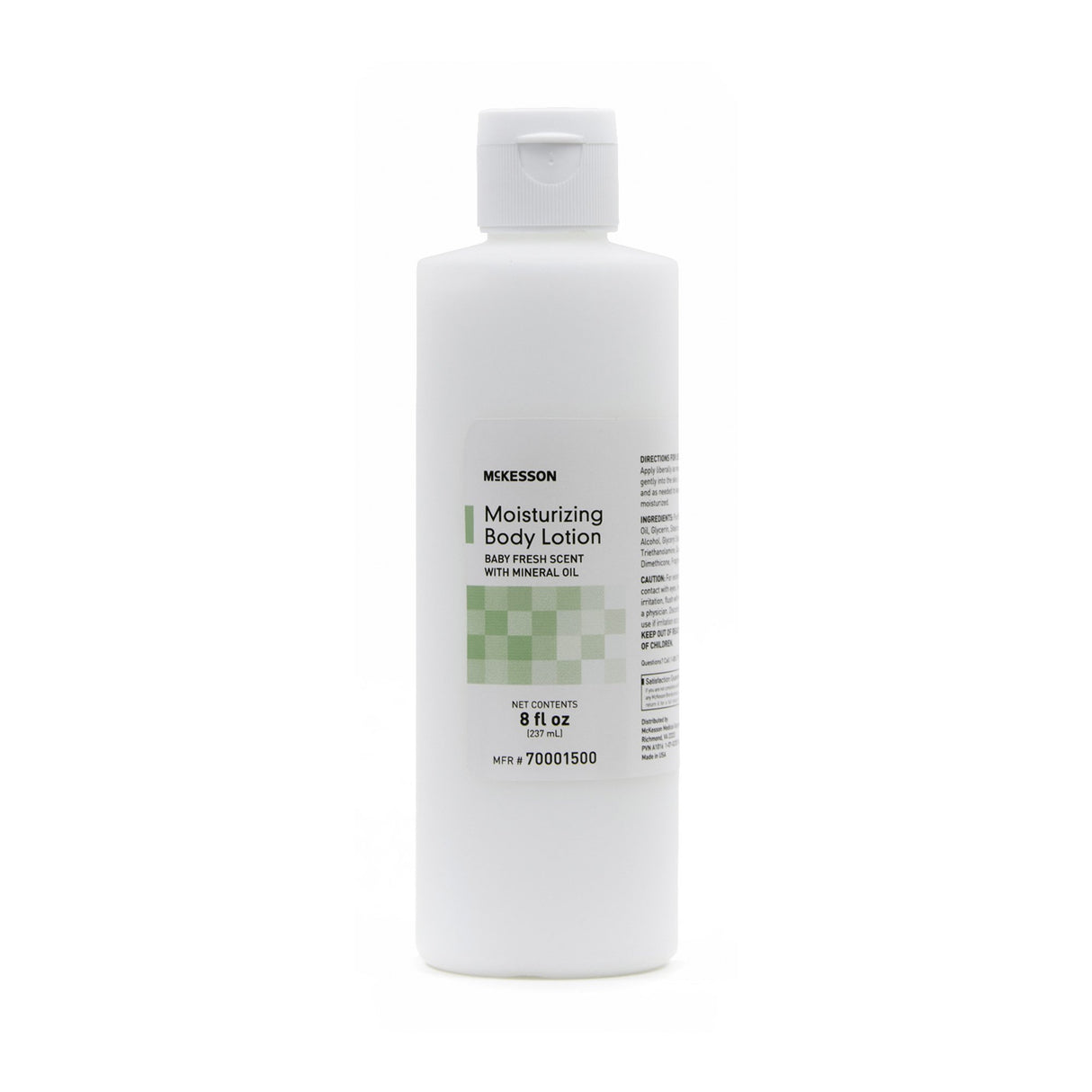 Hand and Body Moisturizer McKesson 8 oz. Bottle Baby Fresh Scent Lotion - BeHope