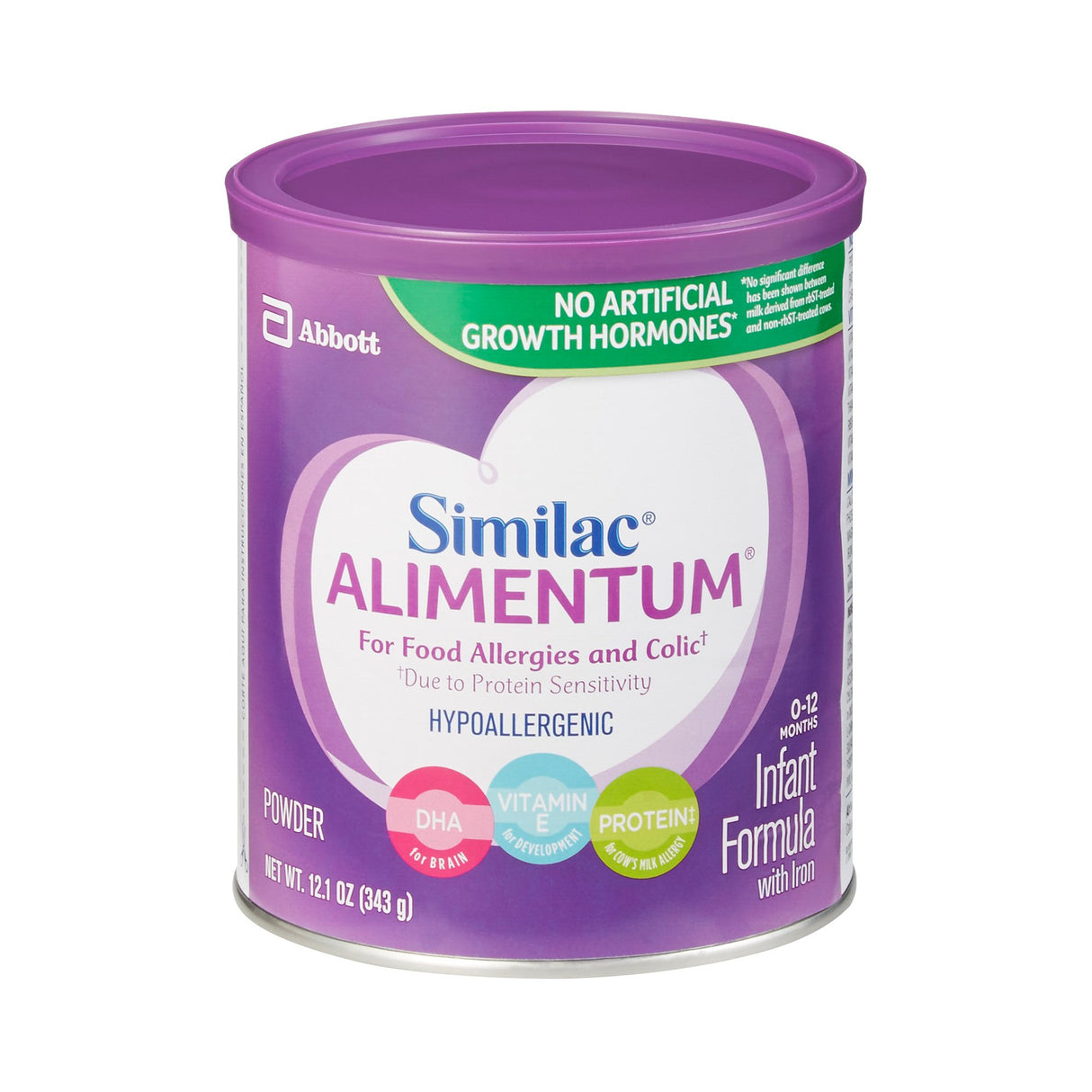 Infant Formula Similac® Alimentum® Unflavored 12.1 oz. Can Powder Food Allergies - BeHope
