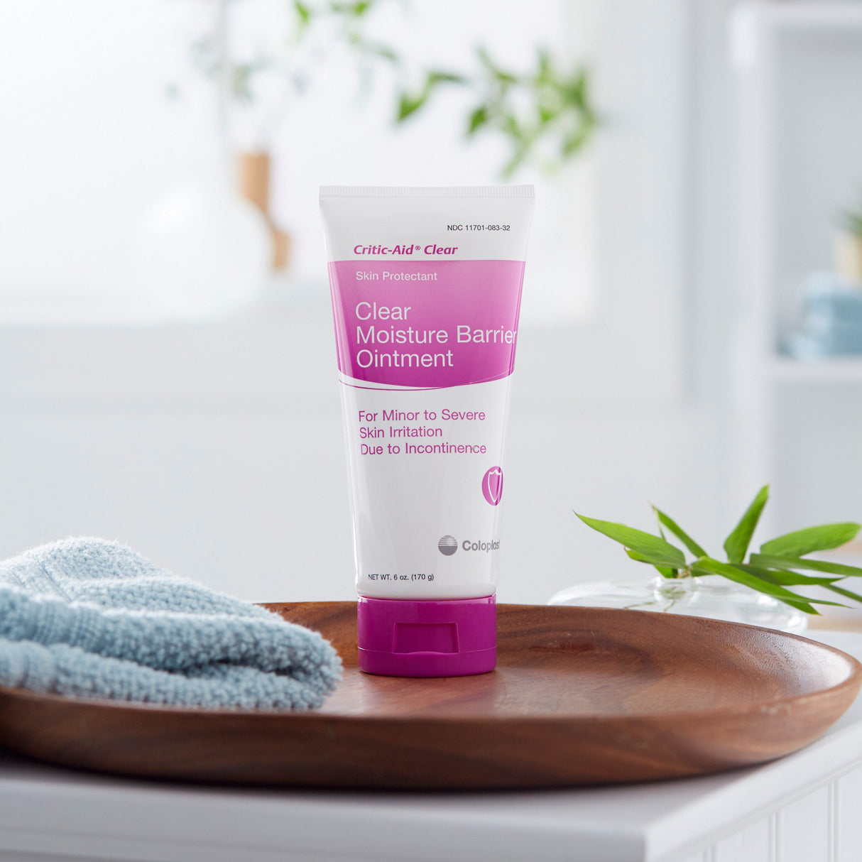 Skin Protectant with CMC Critic-Aid® Clear 6 oz. Tube Scented Ointment CHG Compatible - BeHope