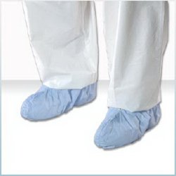 Shoe Cover Critical Cover® SureGrip® One Size Fits Most Shoe High Nonskid Sole Blue NonSterile - BeHope