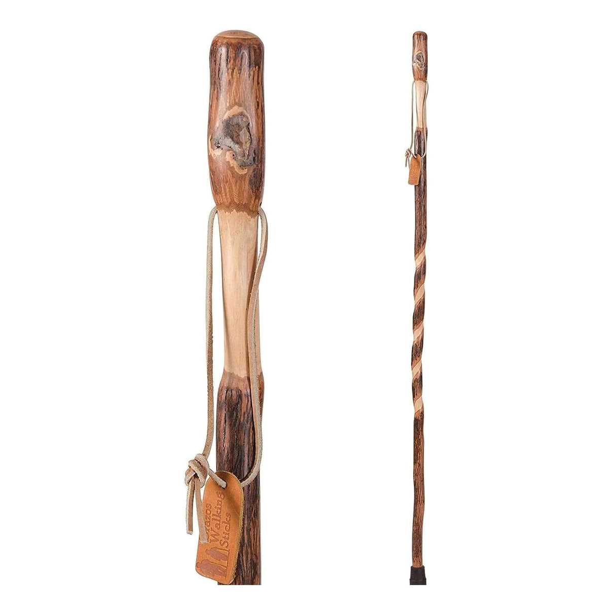 Walking Stick Brazos™ Free Form Wood 48 Inch Height Red Bamboo - BeHope