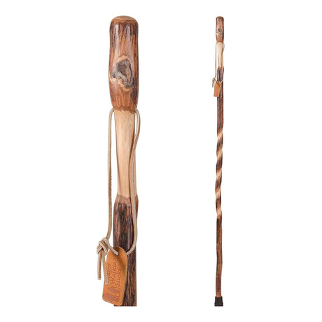 Walking Stick Brazos™ Free Form Wood 48 Inch Height Red Bamboo - BeHope