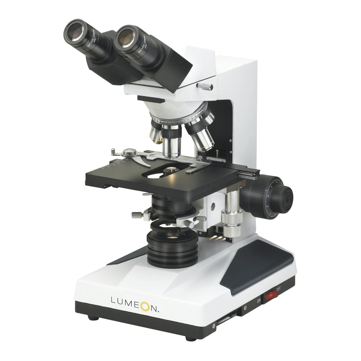 McKesson LUMEON™ Hematology Microscope Binocular Head 4X, 10X, 40X, 50X Oil and 100X Oil Achromatic Objectives - BeHope