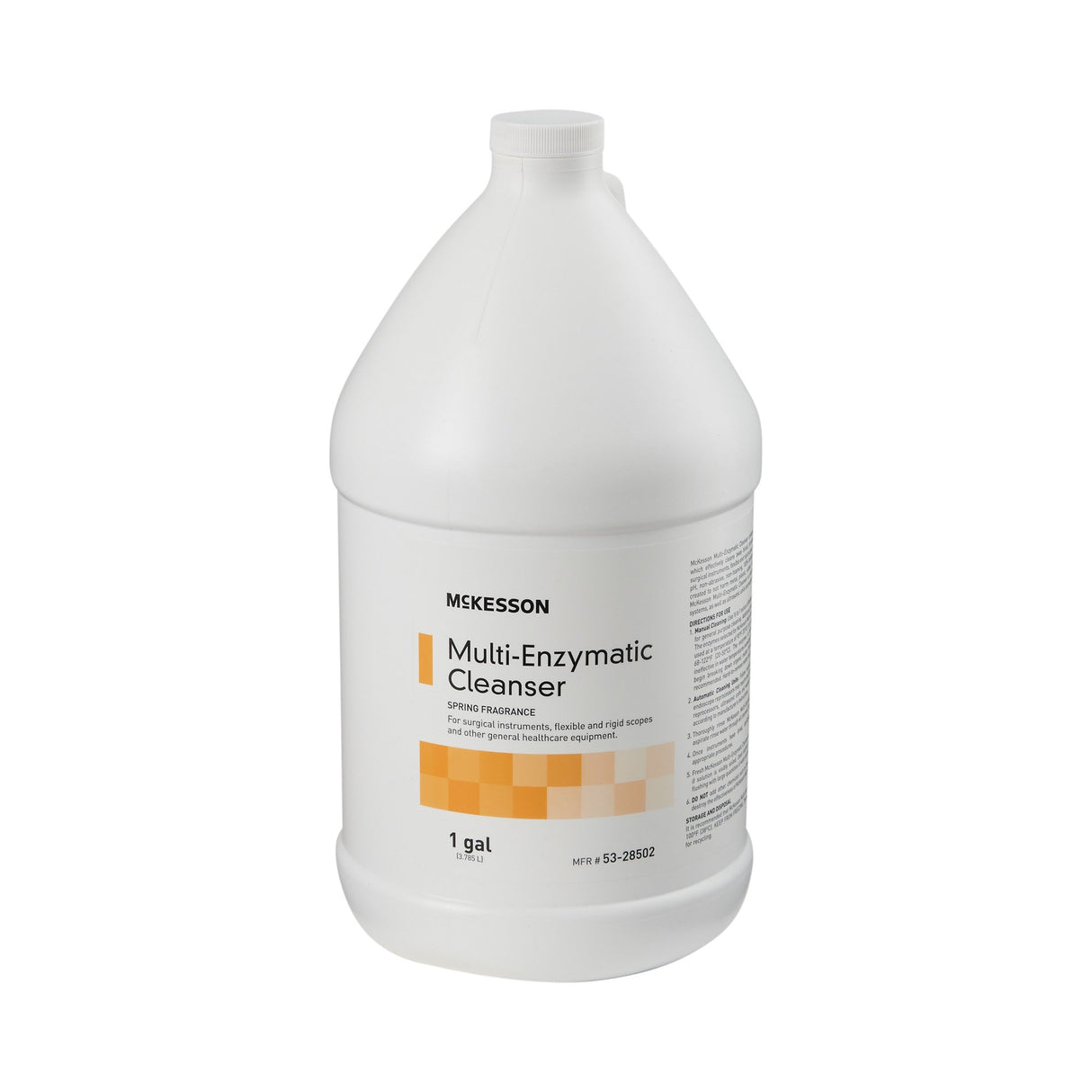 Multi-Enzymatic Instrument Detergent McKesson Liquid 1 gal. Jug Spring Fresh Scent - BeHope