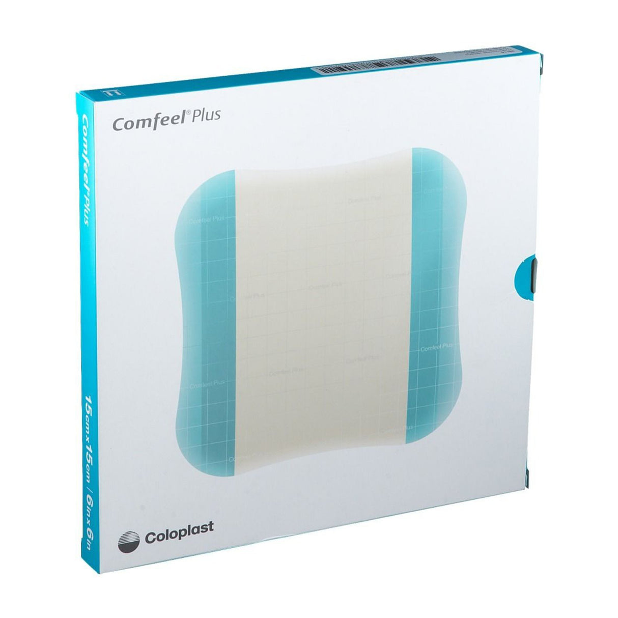 Hydrocolloid Dressing Comfeel® Plus Film Backing 4 X 4 Inch Square Hydrocolloid / Sodium Carboxymethylcellulose (CMC) / Film - BeHope