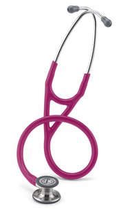 Cardiology Stethoscope 3M™ Littmann® Cardiology IV™ Raspberry 1-Tube 27 Inch Tube Convertible Chestpiece - BeHope