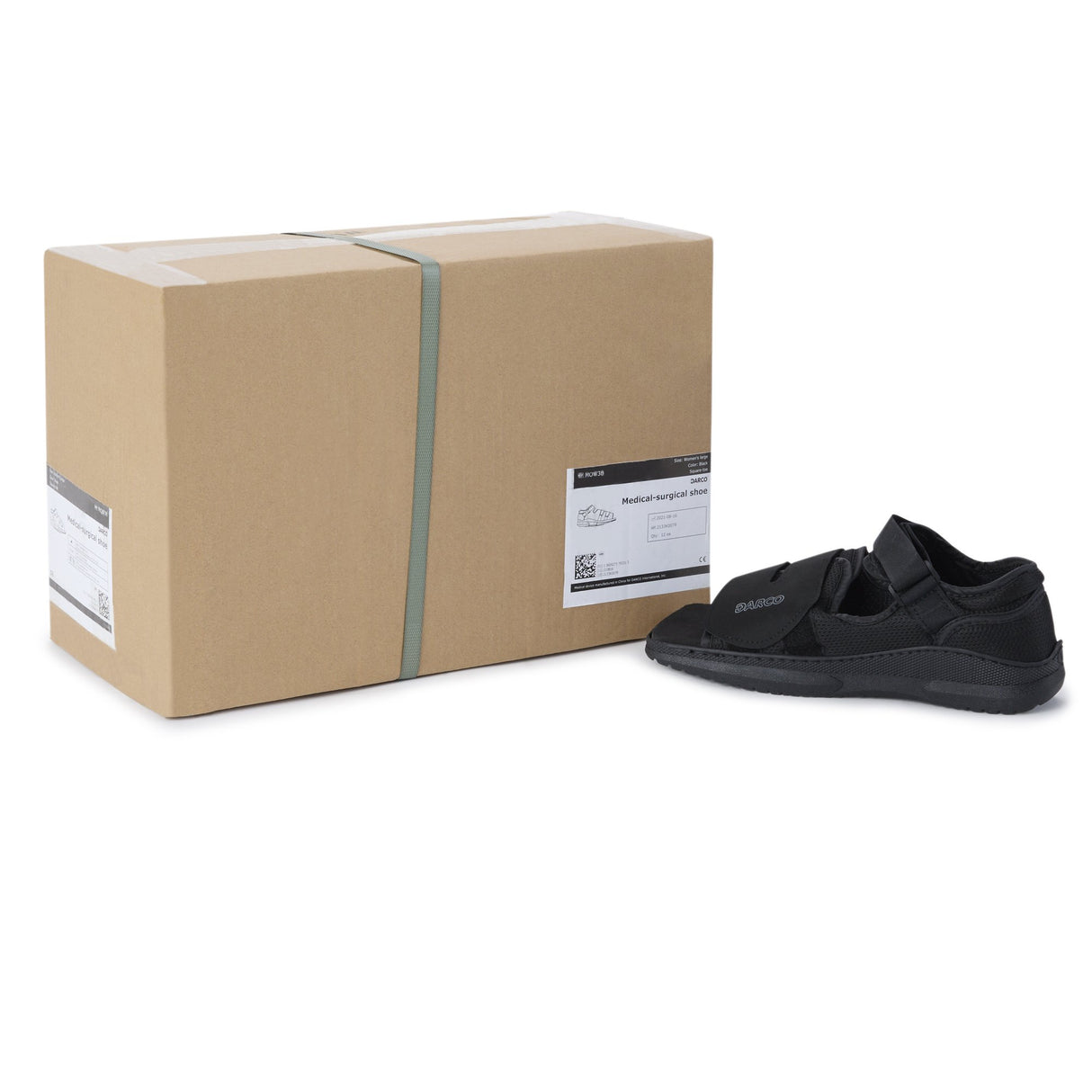 Post-Op Shoe MedSurg™ Large Female Black - BeHope