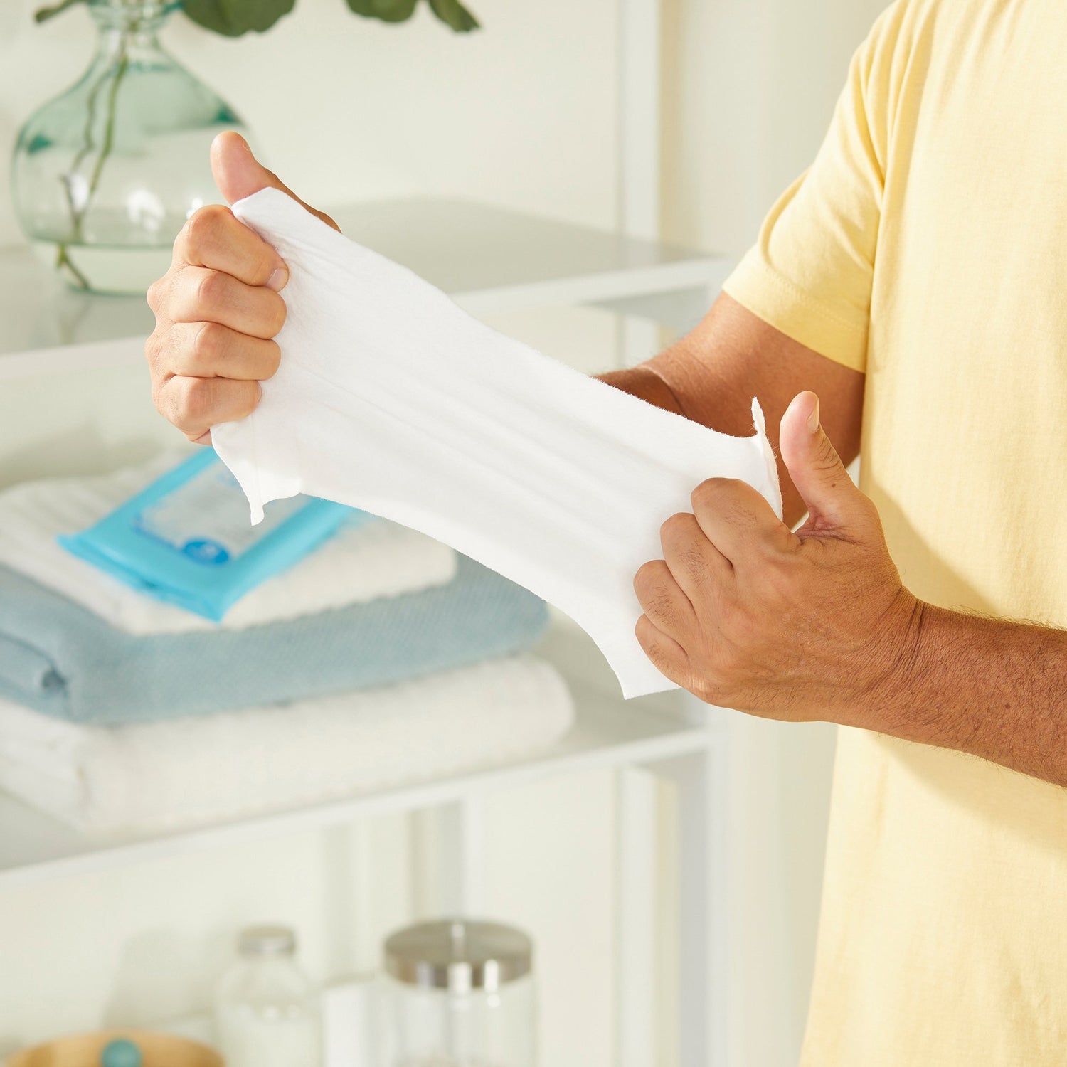 Rinse-Free Bath Wipe McKesson Soft Pack Scented 8 Count - BeHope