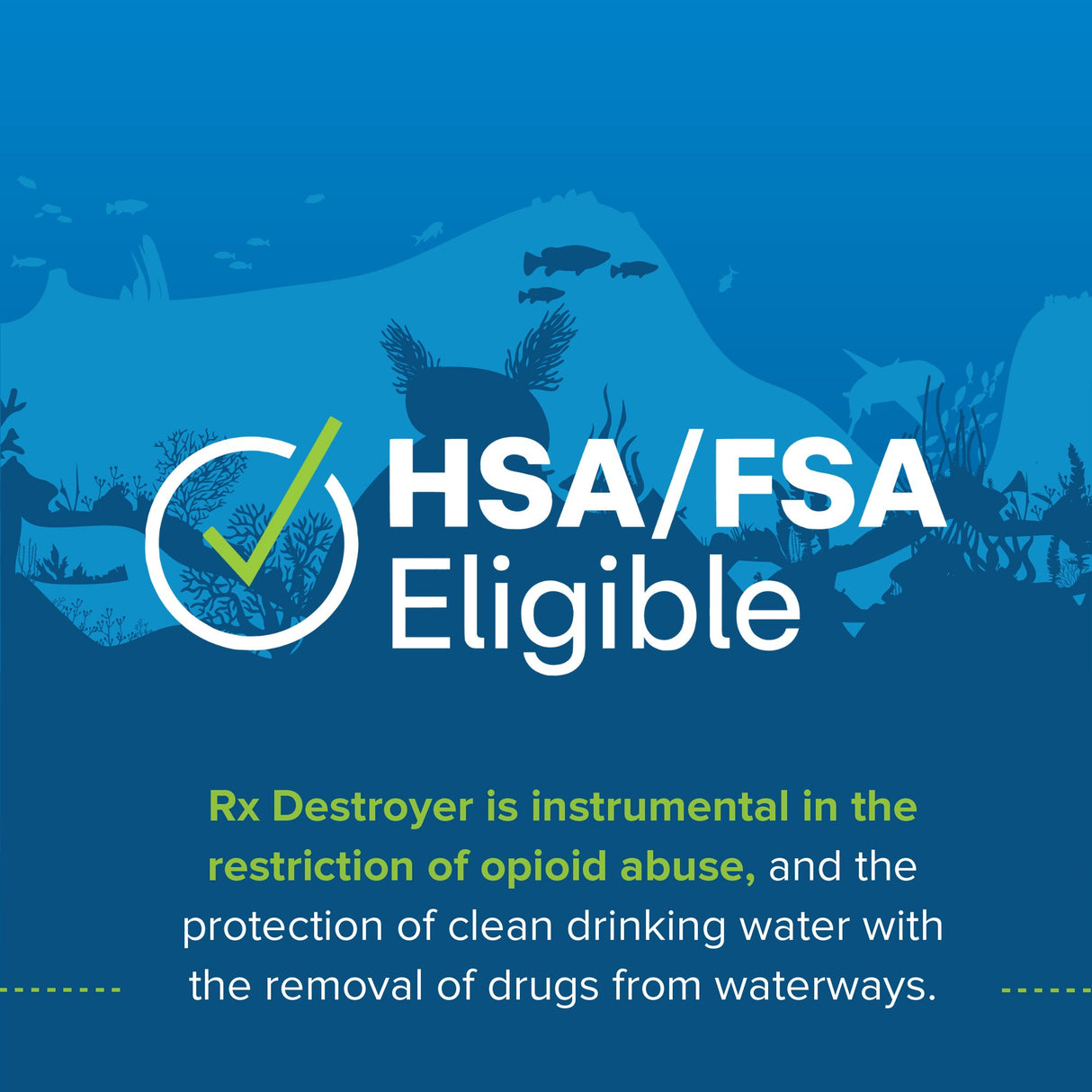 Drug Disposal System Rx Destroyer™ All-Purpose 13 lbs. Carton Weight - BeHope