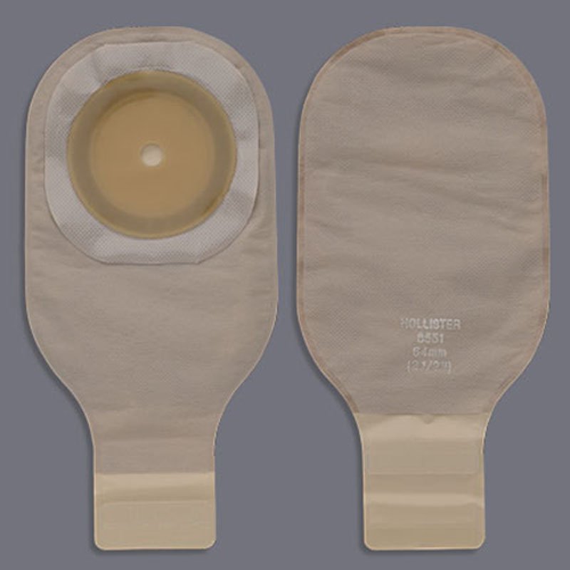 Colostomy Pouch Premier™ Flextend™ One-Piece System 9 Inch Length Trim To Fit Drainable - BeHope