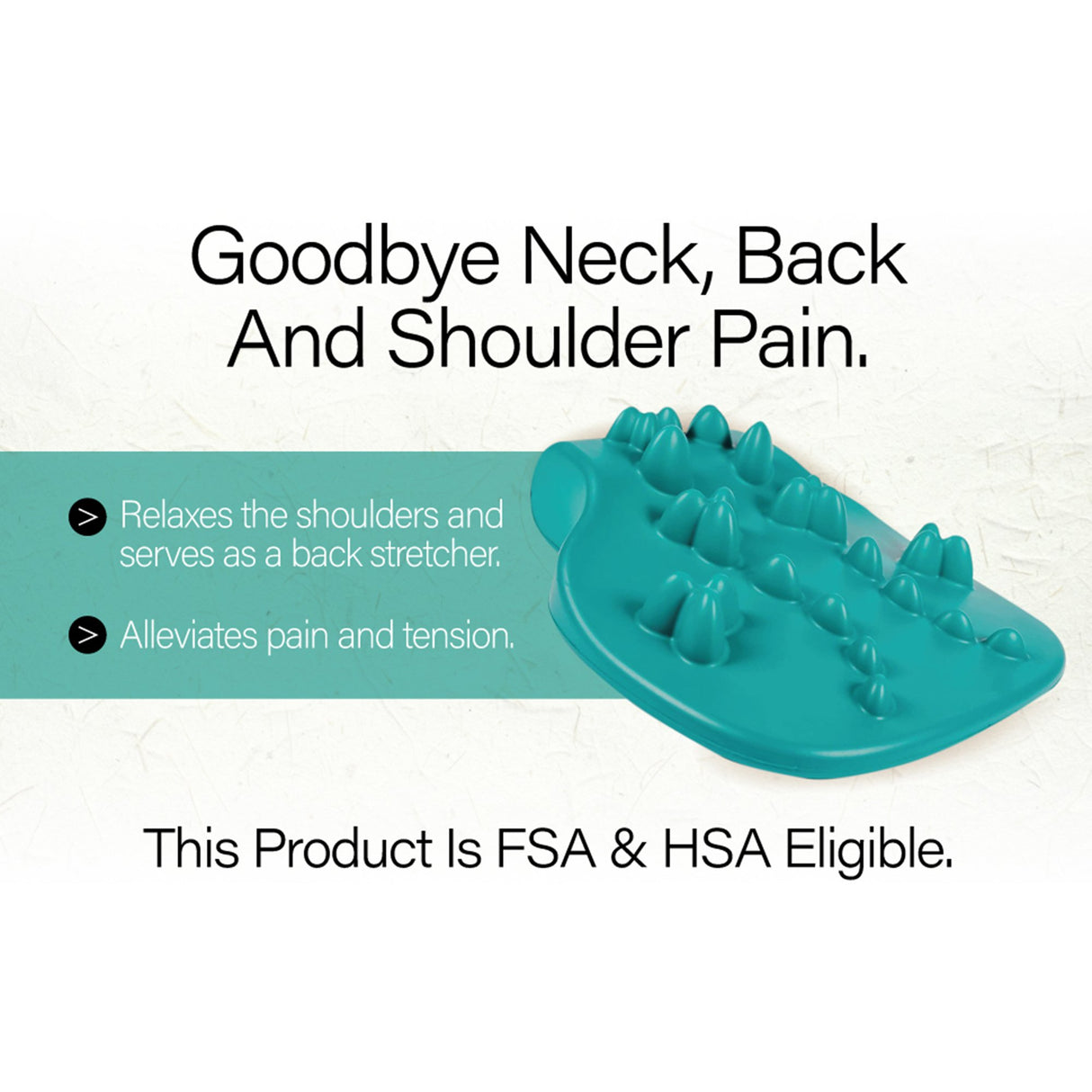 Acupressure Back Cushion Kanjo 4-1/2 X 14 X 14 Inch - BeHope