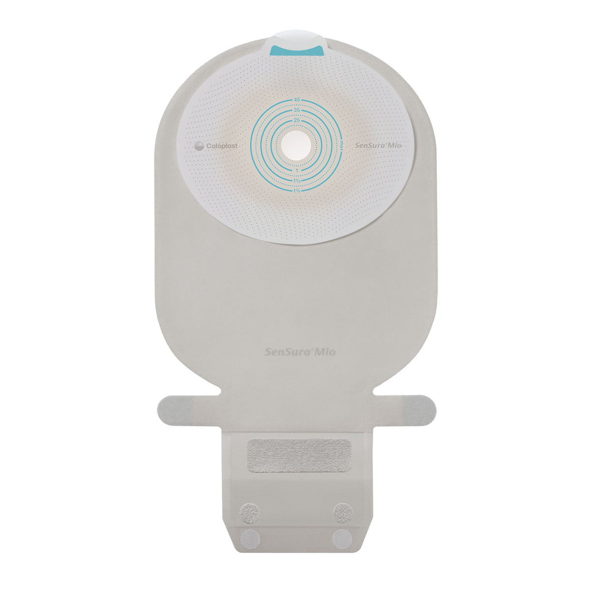 Ostomy Pouch SenSura® Mio One-Piece System 11 Inch Length, Maxi Flat, Pre-Cut 2 Inch Stoma Drainable - BeHope