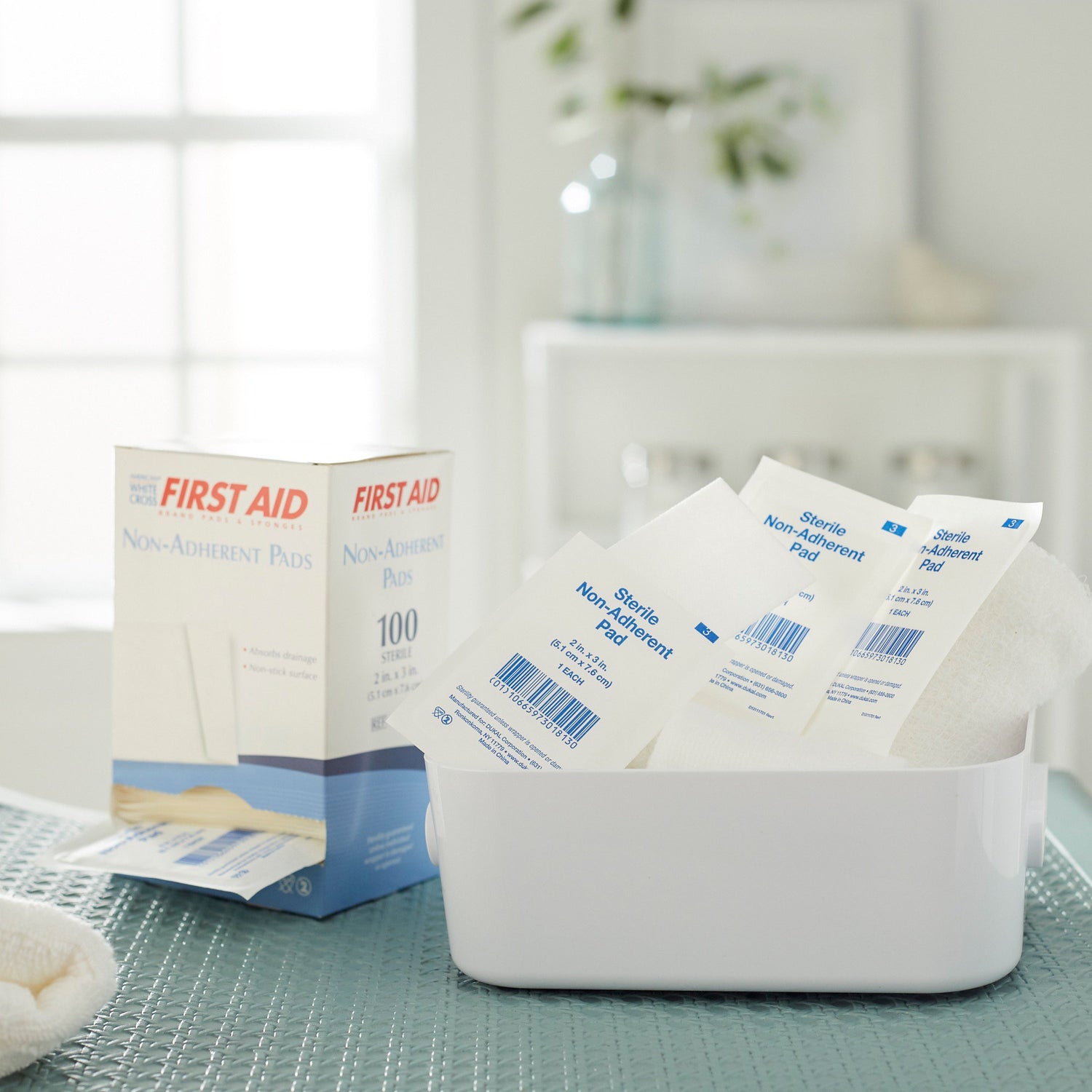 Non-Adherent Dressing American White Cross 2 X 3 Inch Sterile 1 per Pack - BeHope