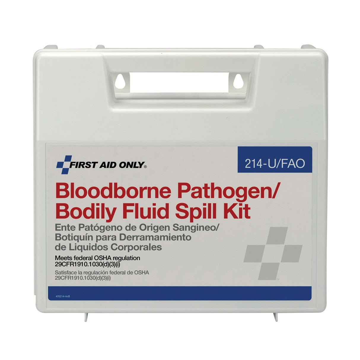 Bloodborne Pathogen And Bodily Fluid Spill Kit First Aid Only - BeHope