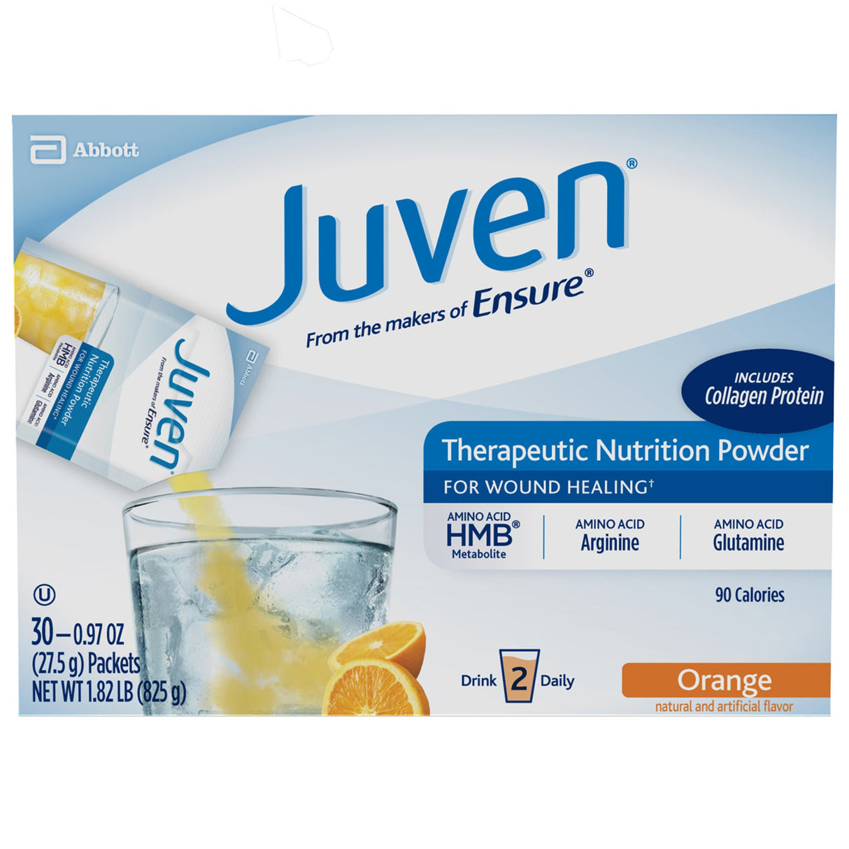 Oral Supplement Juven® Orange Flavor Powder 0.98 oz. Individual Packet - BeHope