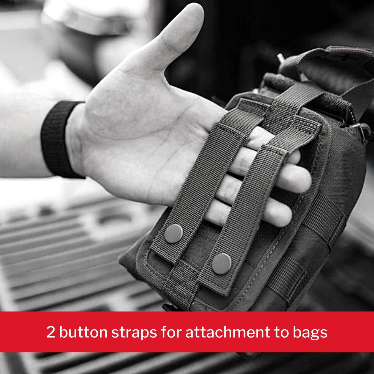 Trauma First Aid Kit My Medic TFAK Black Nylon Bag - BeHope