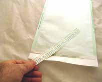 Sterilization Pouch Steriking® Ethylene Oxide (EO) Gas / Steam 7-1/2 X 13 Inch Transparent / White Self Seal Paper / Film - BeHope