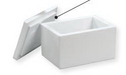 Insulated Shipper ThermoSafe® 2-1/2 X 4-1/2 X 6 Inch For Safe Storage and Delivery of Refrigerated or Frozen Materials (Pharmaceuticals, Laboratory Specimens, Serums, Vaccines, Human Organs, Culture Packs, Nuclear and Isotope Materials) - BeHope